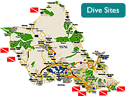 Dive Sites in Oahu